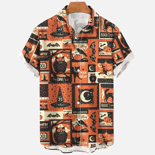 Hawaiian Shirts For Men Fashion Comfortable Unisex Short Sleeve Tops